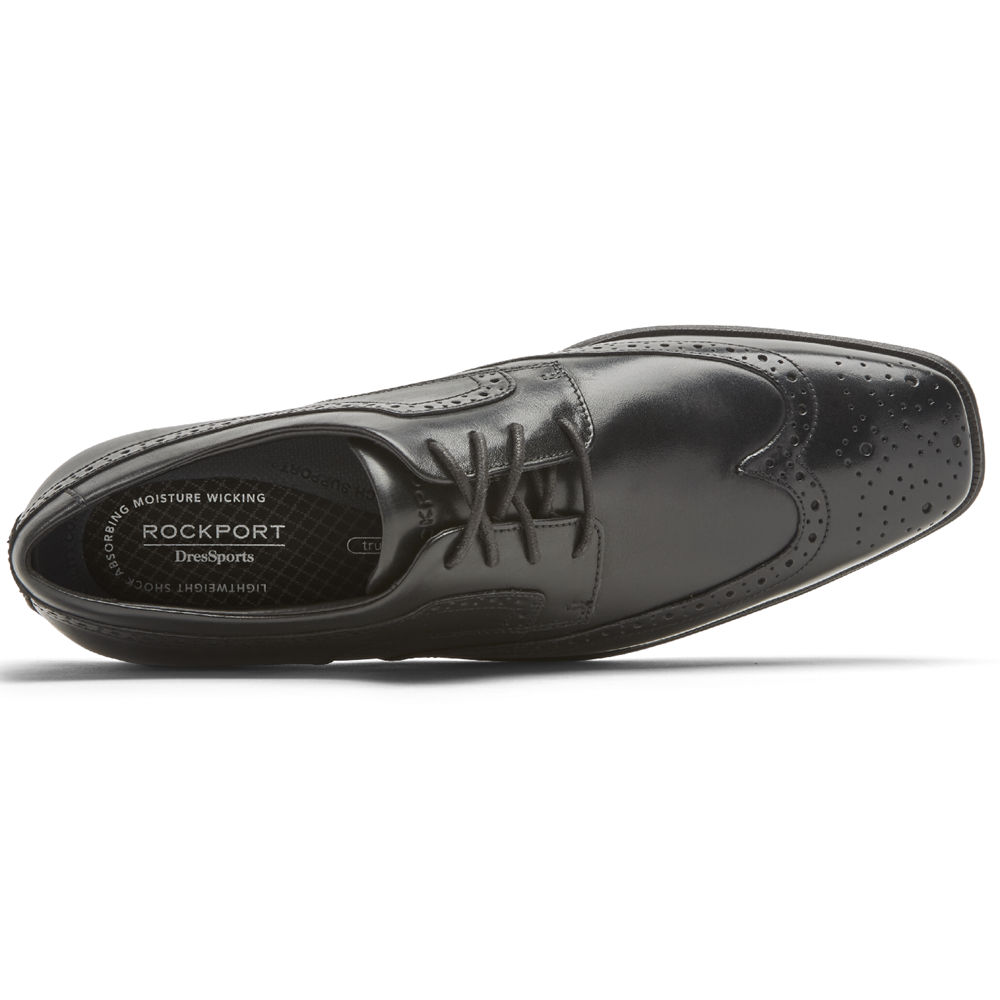 Rockport Pen Sko Herre Svart - Dres Sports Business 2 Wingtip - JDSP82354